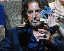 Al Pacino honoured at Venice film festival