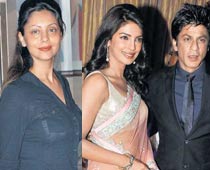 Priyanka snubbed by SRK's wife Gauri and friends