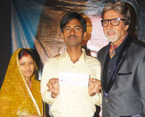 Big B proud of common man's Rs.5 crore win on KBC