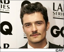 Orlando Bloom loves to play the bad guy