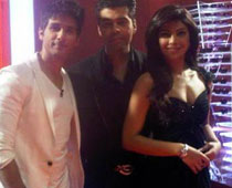 Shahid shoots ad with Priyanka