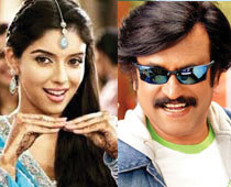 Asin wants to act with Rajinikanth