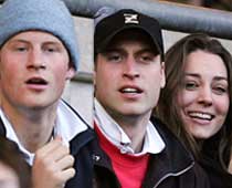 William, Harry, Kate named ambassadors of 2012 Olympics