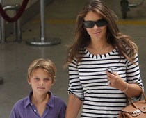Elizabeth Hurley's son wants to be an actor