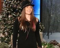 MJ's daughter makes her first solo TV appearance