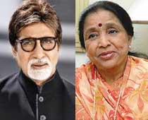   Big B, Asha honoured at Pune film fest