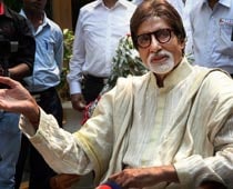 Why Big B sneaked into his house?