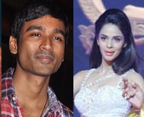 Dhanush, Mallika named hottest vegetarians Dhanush, Mallika named hottest vegetarians