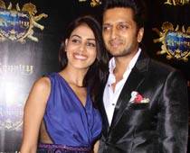 Pre-wedding bash for Riteish and Genelia