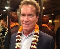Which are Delhi's good restaurants, asks Schwarzenegger