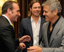 Clooney, Pitt, other pals gather for Oscar lunch