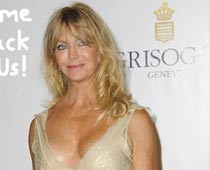 Goldie Hawn out of "The Viagra Diaries"?