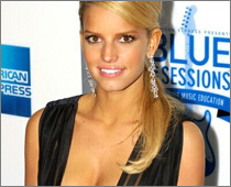 Jessica Simpson's false labour