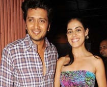 Our marriage not behind <I>Tere Naal...</I> success: Riteish