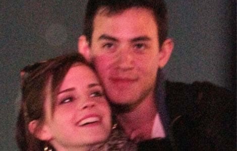 Emma Watson spotted kissing boyfriend at Coachella Festival