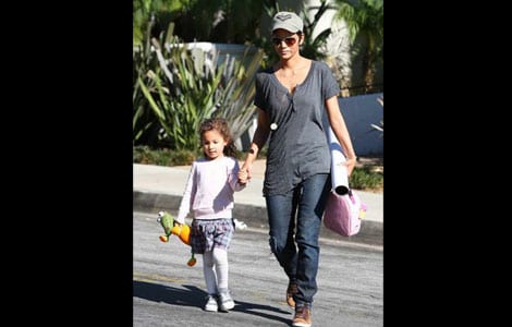 Halle Berry saves her shoes for daughter