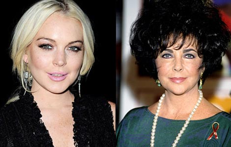 Lindsay Lohan is "honoured" to play Elizabeth Taylor