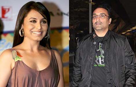 Rani Mukherjee and Aditya Chopra bond over yoga