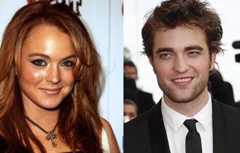 Robert Pattinson has night out with Lindsay Lohan