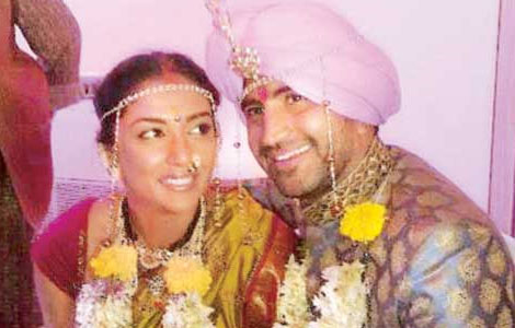 Shveta Salve gets hitched in Goa 