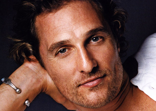 Matthew McConaughey likes to strip 