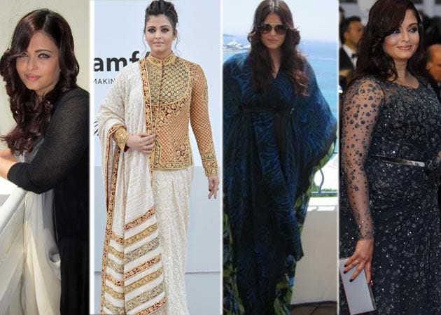 Aishwarya's sari at Cannes tops NDTV's poll