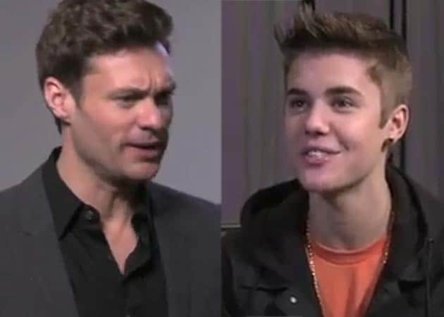 Justin Bieber and Ryan Seacrest star in 'ultimate viral video'