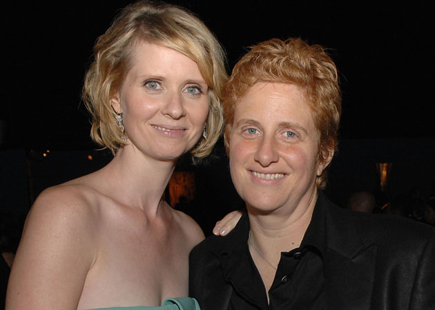 Cynthia Nixon gets married