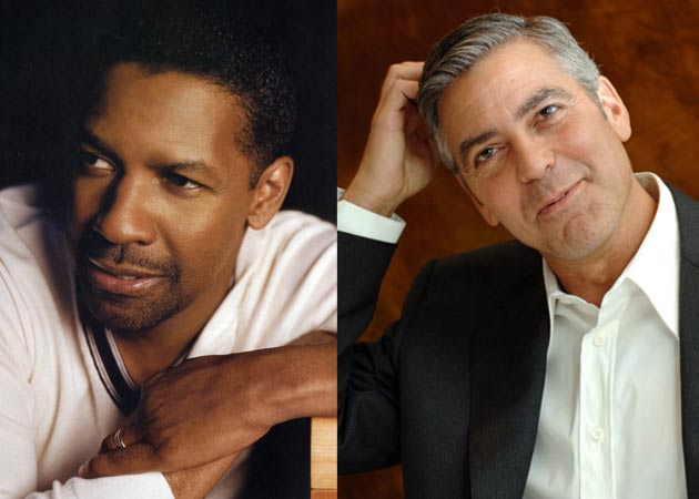 Clooney, Denzel named sexiest men over 50