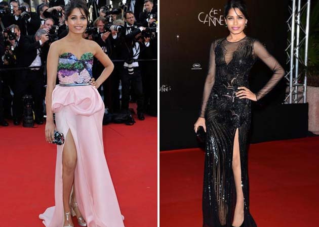 Freida Pinto emerges as red carpet diva at Cannes