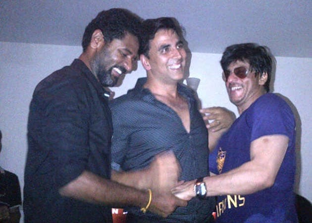 Prabhu Deva's sons not allowed to party with SRK