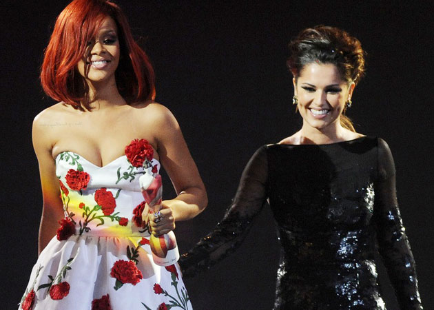 Rihanna wants to watch Cheryl Cole "cleaning the floor" - naked