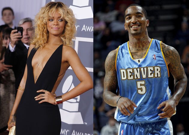Rihanna dating basketball star J.R. Smith
