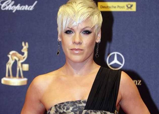 Popstar Pink hospitalised with stomach flu