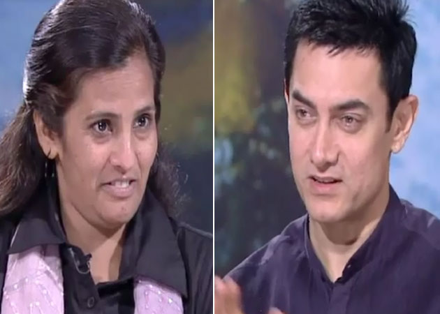 Aamir keeps his date with cab driver Shanno