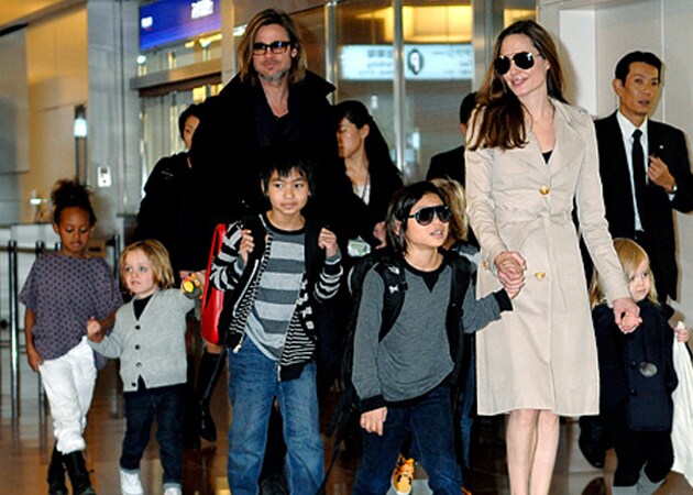 Angelina Jolie celebrates 37th birthday with her children