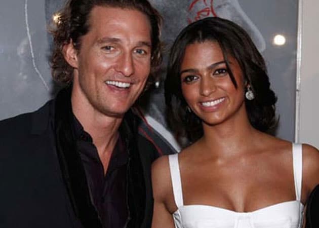 Matthew McConaughey weds girlfriend Camila Alves in Texas