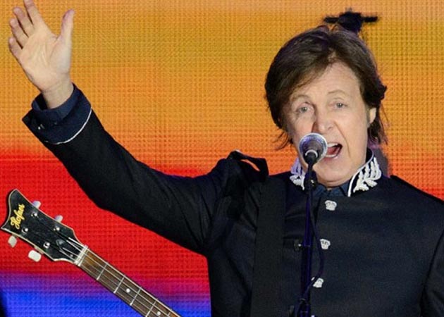 Music has "healing power", says Sir Paul McCartney 