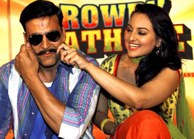 Akshay, Sonakshi's much-awaited <i>Rowdy Rathore</i> releases today