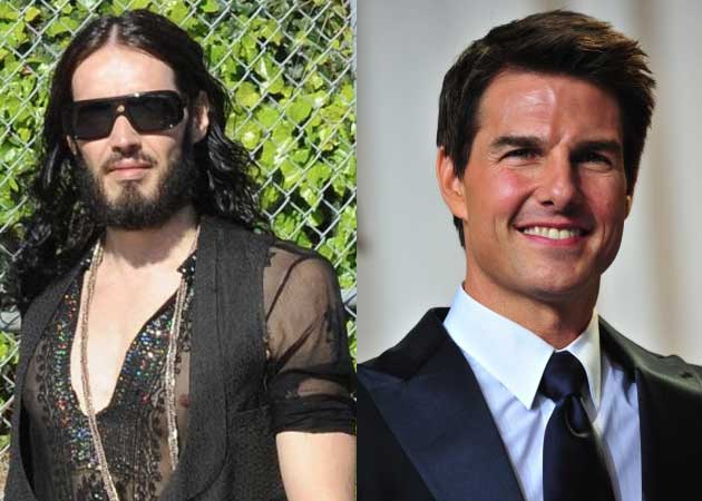 Russell Brand thinks Tom Cruise is a joy to be around