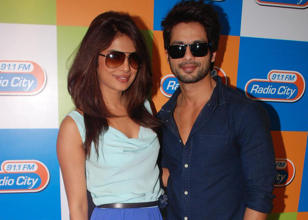 Shahid, Priyanka's <i>Uff</i> moment at IIFA Rocks