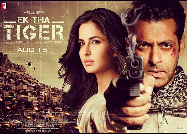 Finally, <i>Ek Tha Tiger</i> poster features both Salman and Katrina