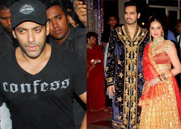 Salman takes charge of security at Esha Deol's <i>sangeet</i>