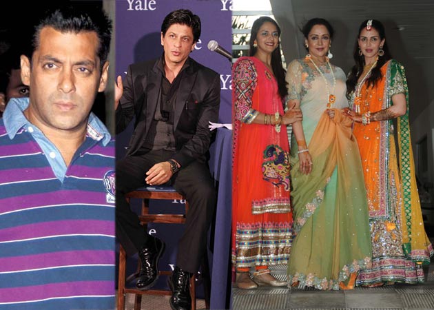 No SRK-Salman encounter at Esha's wedding: Disaster averted?