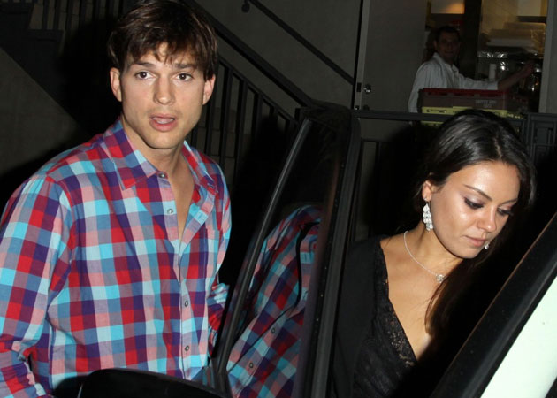 Ashton Kutcher's shiny crystal-studded gift for Mila Kunis