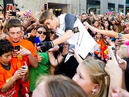Justin Bieber thinks he could take One Direction in a fight Justin Bieber thinks he could take One Direction in a fight