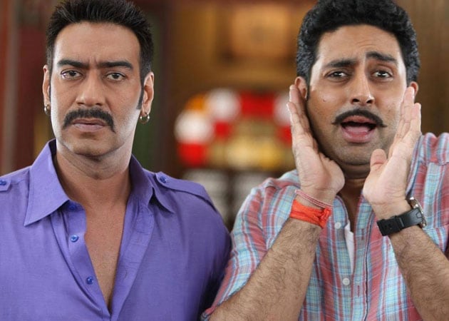 Today's big release: Ajay and Abhishek in Bol Bachchan 