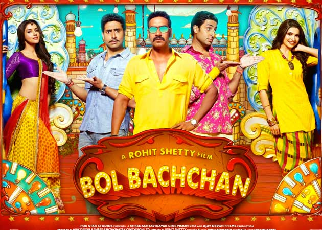 Ajay Devgn, Abhishek Bachchan's <i>Bol Bachchan</i> gets a roaring start