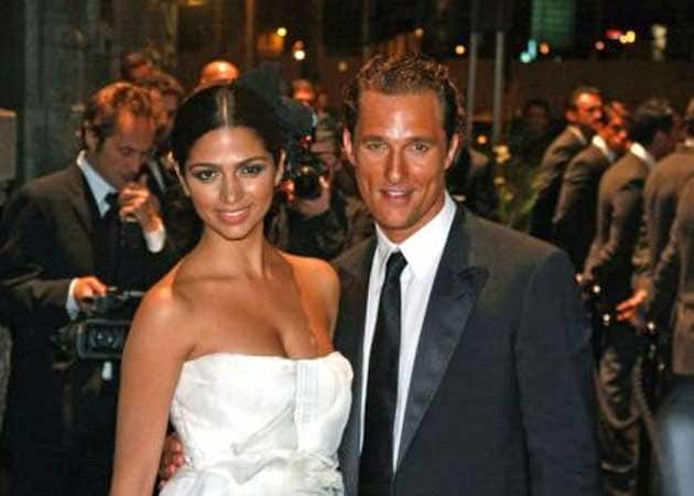 Camila Alves gave Matthew McConaughey an invitation to his own wedding