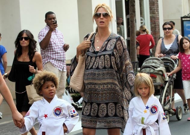 Heidi Klum insists her kids always look "cool"